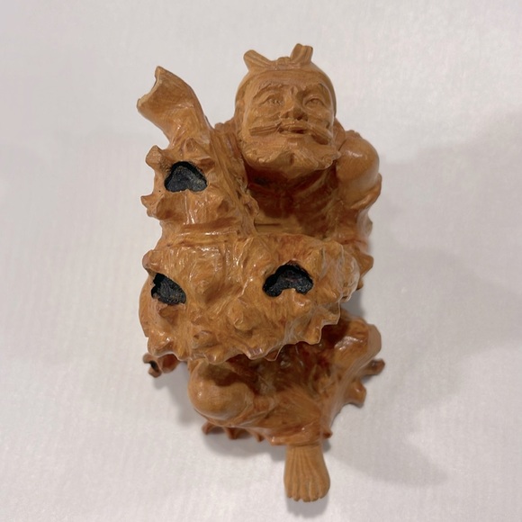 Japanese Sculpted Burl Root Wood